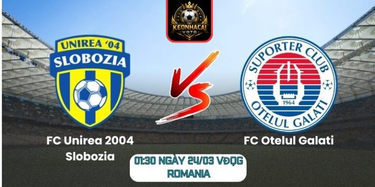 FC Unirea 2004 Slobozia vs FC Otelul Galati