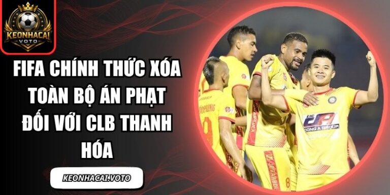 kịp bổ sung lực lượng trước hạn đăng ký giai đoạn 2 V.League. 9 FIFA chính thức xóa toàn bộ án phạt