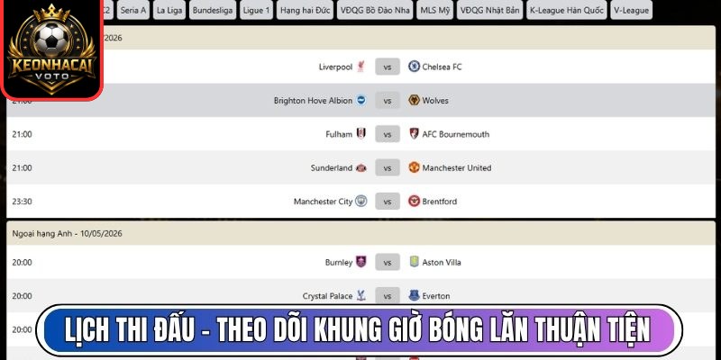 KEONHACAI VOTO - Tỷ Lệ KÈO NHÀ CÁI, Kèo Nhà Cái 5 Hôm Nay Trực Tiếp 9 Lịch thi đấu – Theo dõi khung giờ bóng lăn thuận tiện